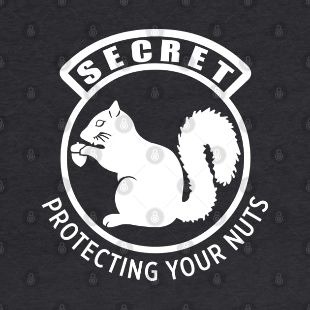 Secret Squirrel Patch - Protecting Your Nuts by TNM Design